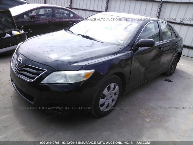 4T4BF3EKXAR030797 - 2010 TOYOTA CAMRY SE/LE/XLE Черный фото 2