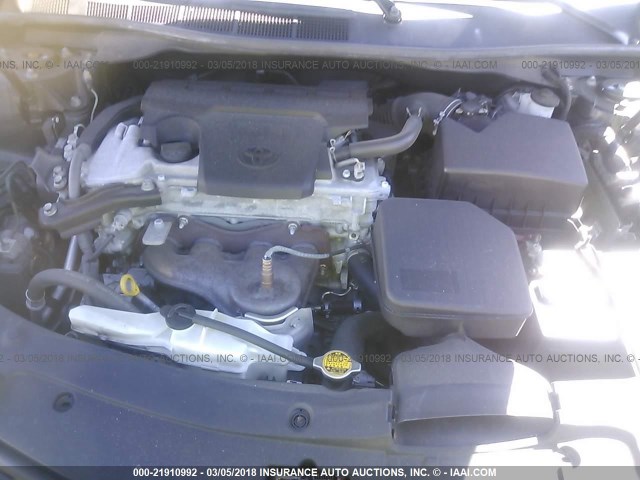 4T1BF1FK5CU057129 - 2012 TOYOTA CAMRY SE/LE/XLE Черный фото 10
