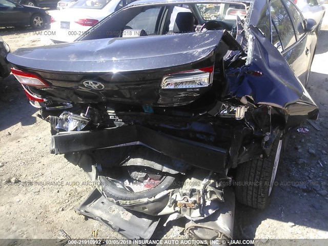 4T1BF1FK5CU057129 - 2012 TOYOTA CAMRY SE/LE/XLE Черный фото 6