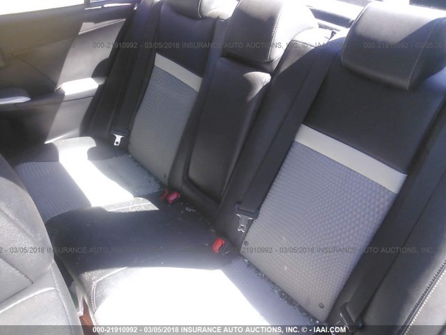 4T1BF1FK5CU057129 - 2012 TOYOTA CAMRY SE/LE/XLE Черный фото 8