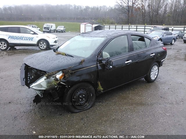 3N1CN7AP7GL879192 - 2016 NISSAN VERSA S/S PLUS/SV/SL BLACK photo 2