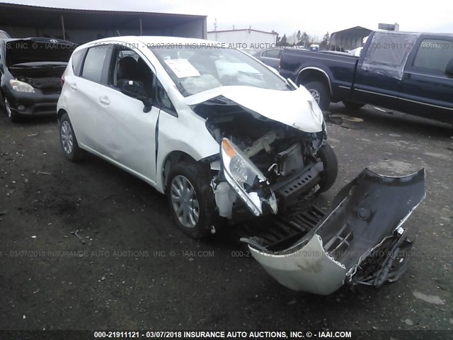 3N1CE2CP5FL380504 - 2015 NISSAN VERSA NOTE S/S PLUS/SV/SL/SR WHITE photo 1