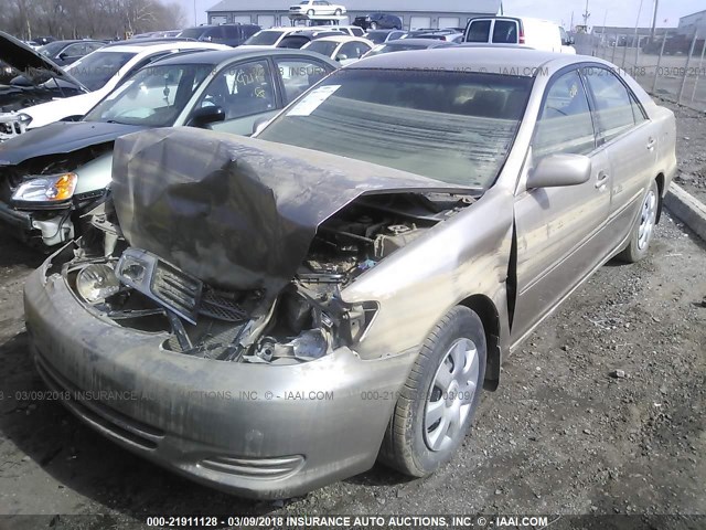 4T1BE32K44U285578 - 2004 TOYOTA CAMRY LE/XLE/SE TAN photo 2