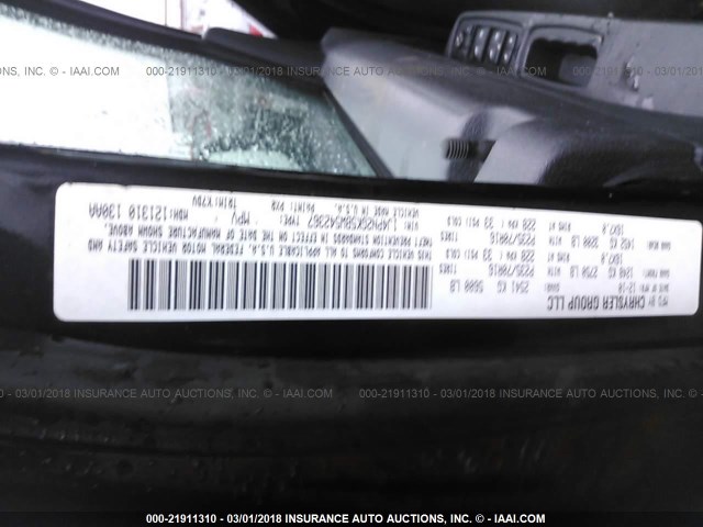 1J4PN2GK5BW542367 - 2011 JEEP LIBERTY SPORT 黑色 照片 9