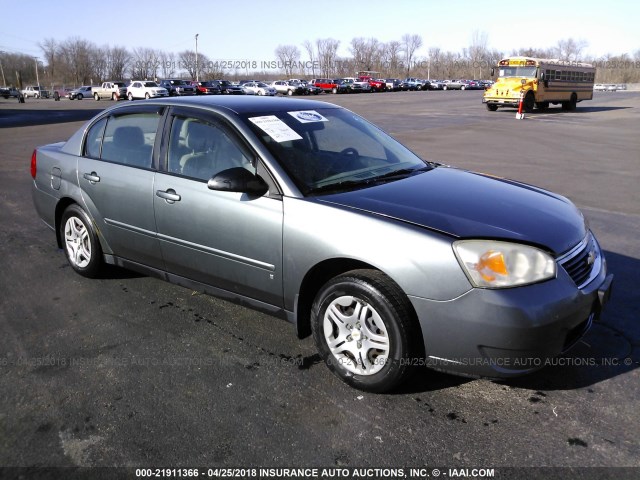 1G1ZS51F16F257488 - 2006 CHEVROLET MALIBU LS 灰色 照片 1