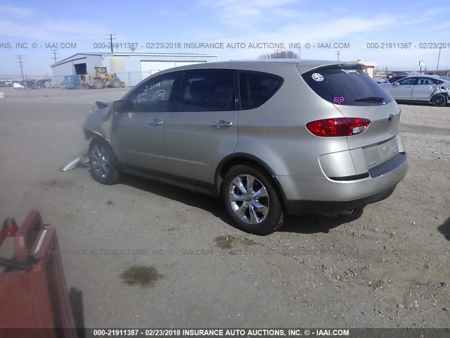 4S4WX86D774408556 - 2007 SUBARU B9 TRIBECA 3.0 H6/3.0 H6 LIMITED GOLD photo 3