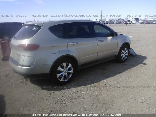 4S4WX86D774408556 - 2007 SUBARU B9 TRIBECA 3.0 H6/3.0 H6 LIMITED GOLD photo 4