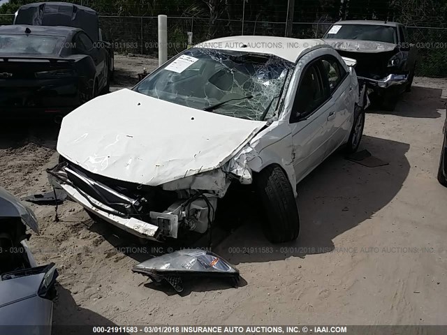 1G2ZG57N174232485 - 2007 PONTIAC G6 SE WHITE photo 2