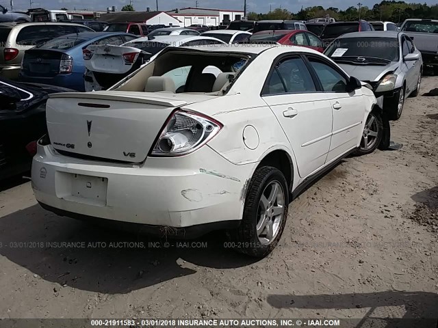 1G2ZG57N174232485 - 2007 PONTIAC G6 SE WHITE photo 4