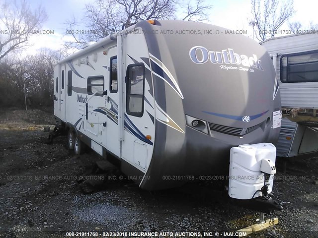 4YDT26028CB453333 - 2012 KEYSTONE OUTBACK BROWN photo 1