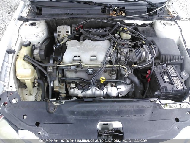 1G2NF52EX3C328494 - 2003 PONTIAC GRAND AM SE1 WHITE photo 10