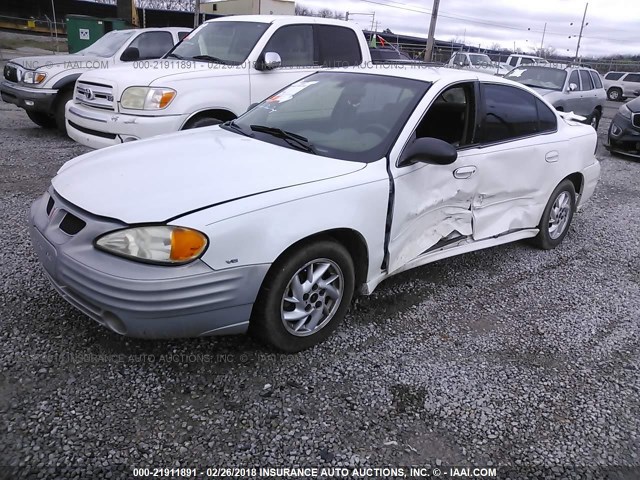 1G2NF52EX3C328494 - 2003 PONTIAC GRAND AM SE1 WHITE photo 2