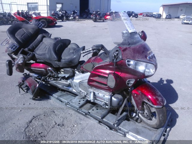 1HFSC47063A201273 - 2003 HONDA GL1800 RED photo 1