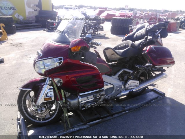 1HFSC47063A201273 - 2003 HONDA GL1800 RED photo 2