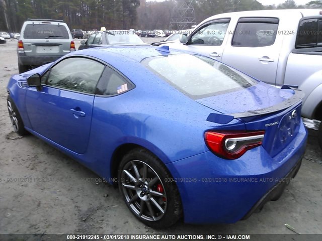 JF1ZCAC19H9603826 - 2017 SUBARU BRZ 2.0 LIMITED/BLUE.SERIES BLUE photo 3