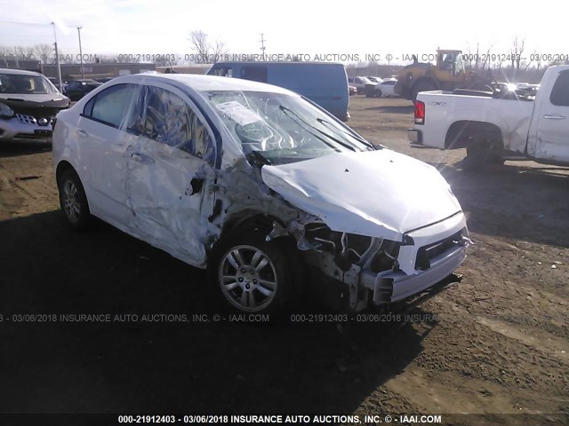 1G1JA5SH5C4221780 - 2012 CHEVROLET SONIC LS 白色 照片 1