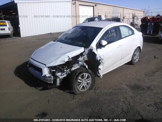 1G1JA5SH5C4221780 - 2012 CHEVROLET SONIC LS 白色 照片 2