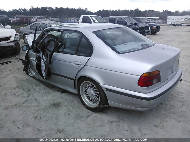 WBADM6340YGV00277 - 2000 BMW 528 I AUTOMATIC SILVER photo 3