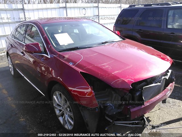 2G61N5S37F9124164 - 2015 CADILLAC XTS LUXURY COLLECTION RED photo 1