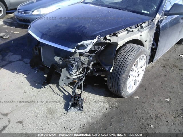 1G6DL5E39C0113994 - 2012 CADILLAC CTS PERFORMANCE COLLECTION Черный фото 6