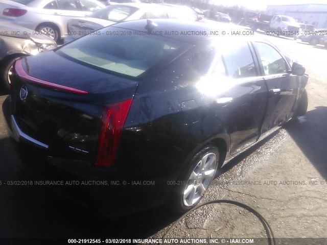 1G6AG5RX5D0153706 - 2013 CADILLAC ATS BLACK photo 4