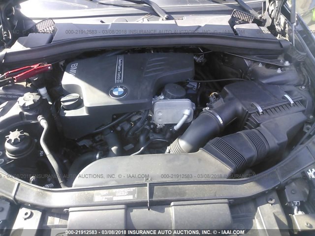 WBAVL1C58DVR85518 - 2013 BMW X1 XDRIVE28I ნაცრისფერი ფოტო 10