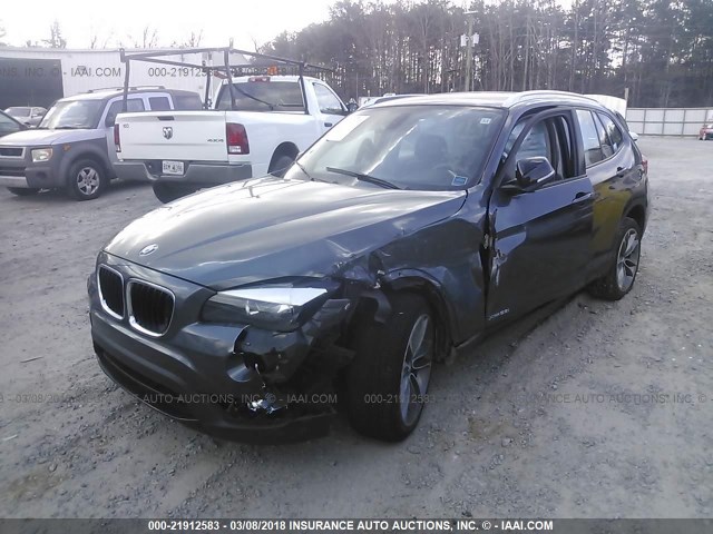 WBAVL1C58DVR85518 - 2013 BMW X1 XDRIVE28I ნაცრისფერი ფოტო 2