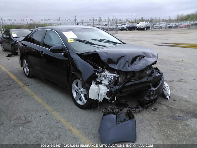 4T1BF1FK5EU350239 - 2014 TOYOTA CAMRY L/SE/LE/XLE 黑色 照片 1