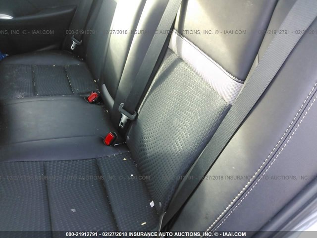 4T1BF1FK2CU630715 - 2012 TOYOTA CAMRY SE/LE/XLE GRAY photo 8