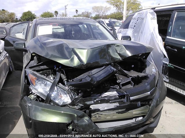 3CZRU5H31HM727965 - 2017 HONDA HR-V LX GREEN photo 6