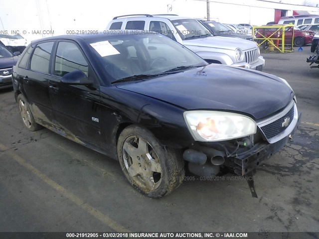 1G1ZW63156F122638 - 2006 CHEVROLET MALIBU MAXX SS BLACK photo 1