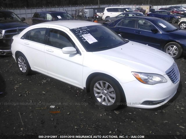 1C3CCBBB3DN745322 - 2013 CHRYSLER 200 TOURING WHITE photo 1