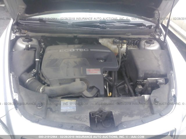 1G1ZA5EB0AF175254 - 2010 CHEVROLET MALIBU LS 银色 照片 10