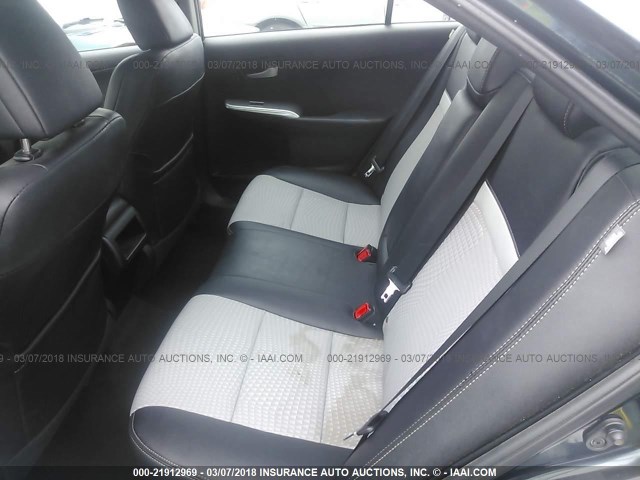 4T1BF1FK9CU185003 - 2012 TOYOTA CAMRY SE/LE/XLE BLACK photo 8