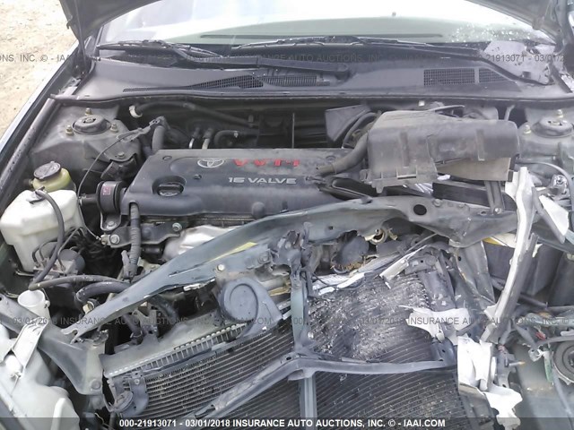 4T1BE30K45U087295 - 2005 TOYOTA CAMRY LE/XLE/SE GREEN photo 10