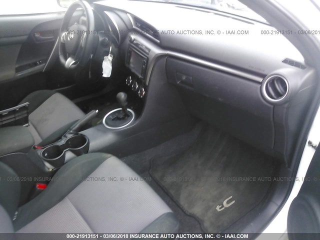 JTKJF5C72E3075239 - 2014 TOYOTA SCION TC 白色 照片 5
