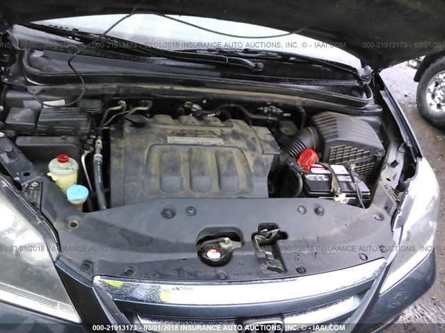 5FNRL38696B422576 - 2006 HONDA ODYSSEY EXL ნაცრისფერი ფოტო 10