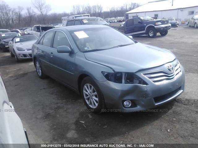 4T1BK3EK5AU606155 - 2010 TOYOTA CAMRY SE/LE/XLE TEAL photo 1