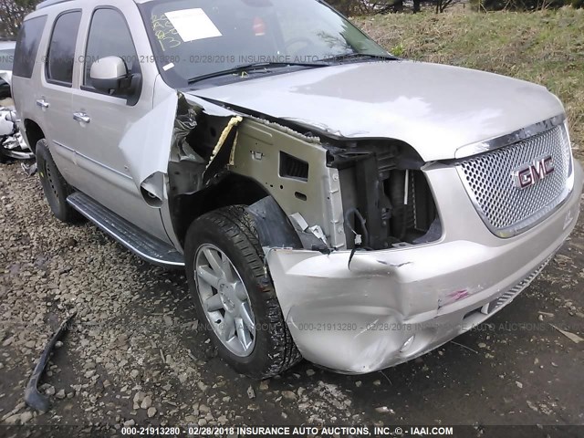 1GKFK63848J136747 - 2008 GMC YUKON DENALI SILVER photo 6