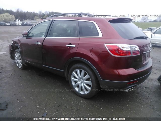 JM3TB2MA6A0222704 - 2010 MAZDA CX-9 MAROON photo 3