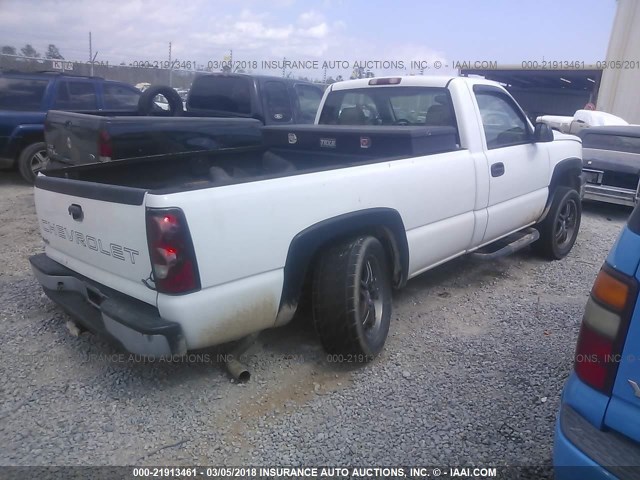 3GCEC14V97G256720 - 2007 CHEVROLET SILVERADO C1500 CLASSIC WHITE photo 4