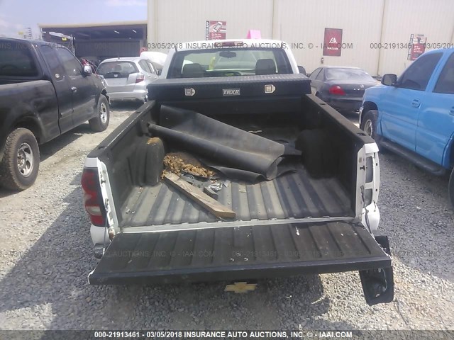 3GCEC14V97G256720 - 2007 CHEVROLET SILVERADO C1500 CLASSIC WHITE photo 8