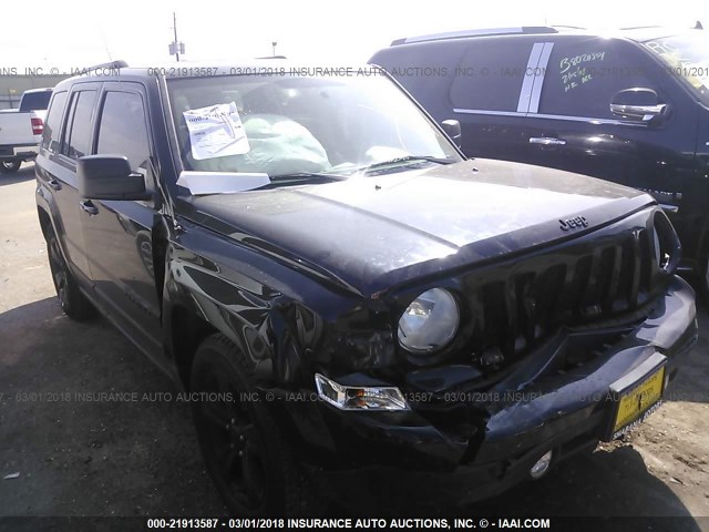 1C4NJPBA9FD388638 - 2015 JEEP PATRIOT SPORT BLACK photo 1