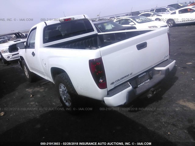 1GCGTCF93C8148842 - 2012 CHEVROLET COLORADO LT WHITE photo 3