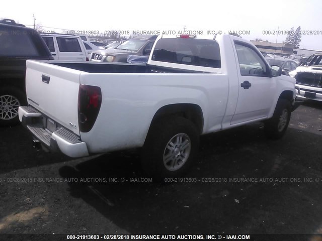 1GCGTCF93C8148842 - 2012 CHEVROLET COLORADO LT WHITE photo 4