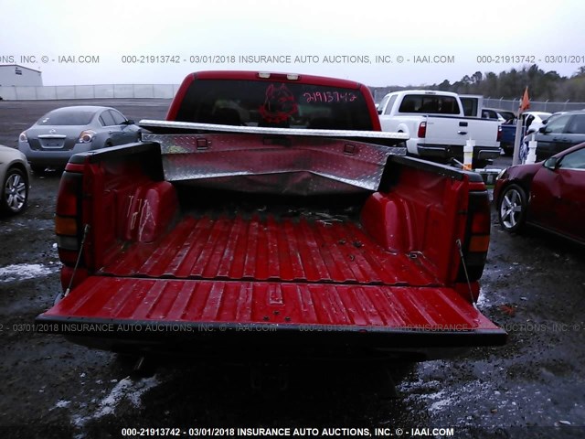 1GTEC19T07Z112996 - 2007 GMC NEW SIERRA C1500 RED photo 8