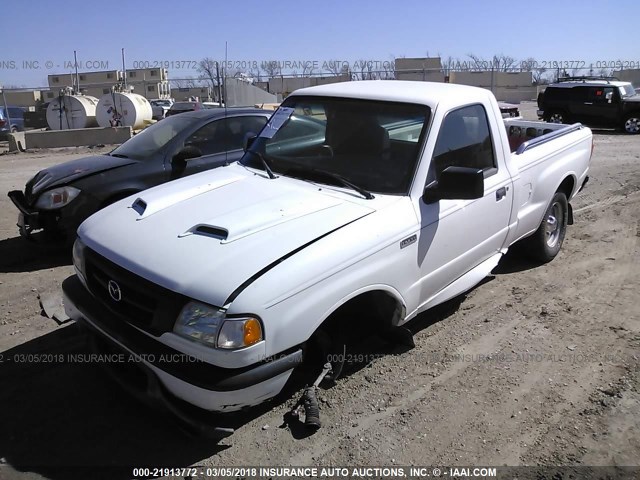 4F4YR12DX6PM02923 - 2006 MAZDA B2300 WHITE photo 2