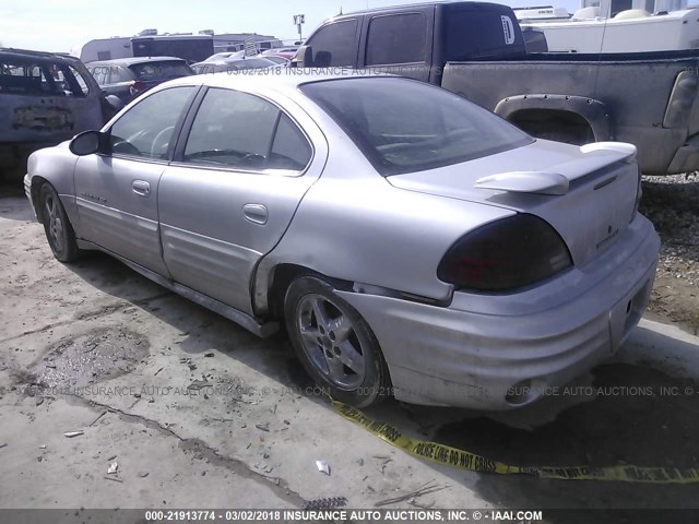 1G2NF52F72C148901 - 2002 PONTIAC GRAND AM SE1 SILVER photo 3