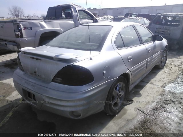 1G2NF52F72C148901 - 2002 PONTIAC GRAND AM SE1 SILVER photo 4