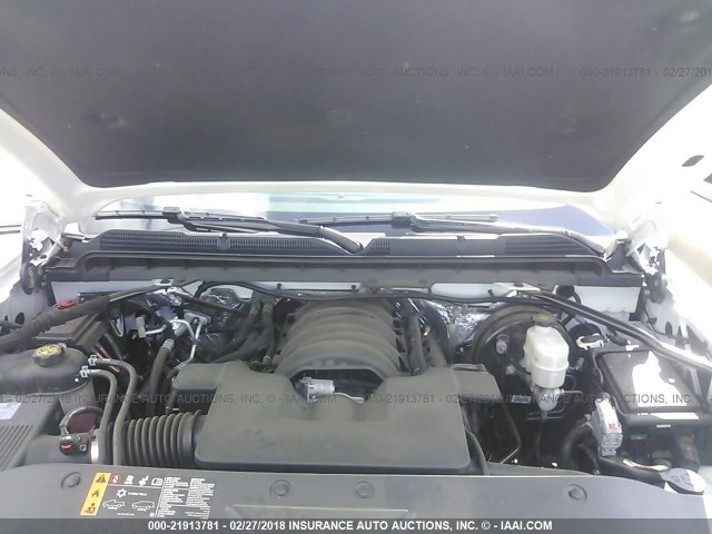 1GCRCREC9JZ134864 - 2018 CHEVROLET SILVERADO C1500 LT Weiß Foto 10